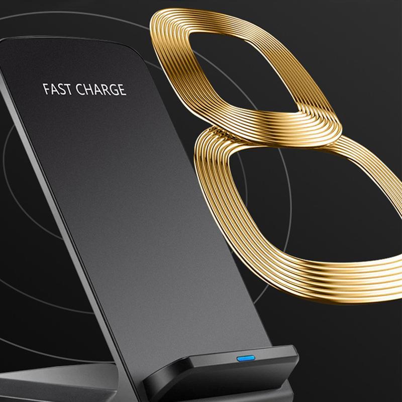 Qi Wireless Charger Dock Usb Fast Charging For Iphone X Xs Samsung S8/S9 Note 8 Plus Adapter 10W Wireless Quick Chargers Holder