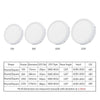 [Dbf]5W/8W/16W/22W Round/Square Led Panel Light Surface Mounted Downlight Lighting Led Ceiling Panel Light With Ac85-265V Driver