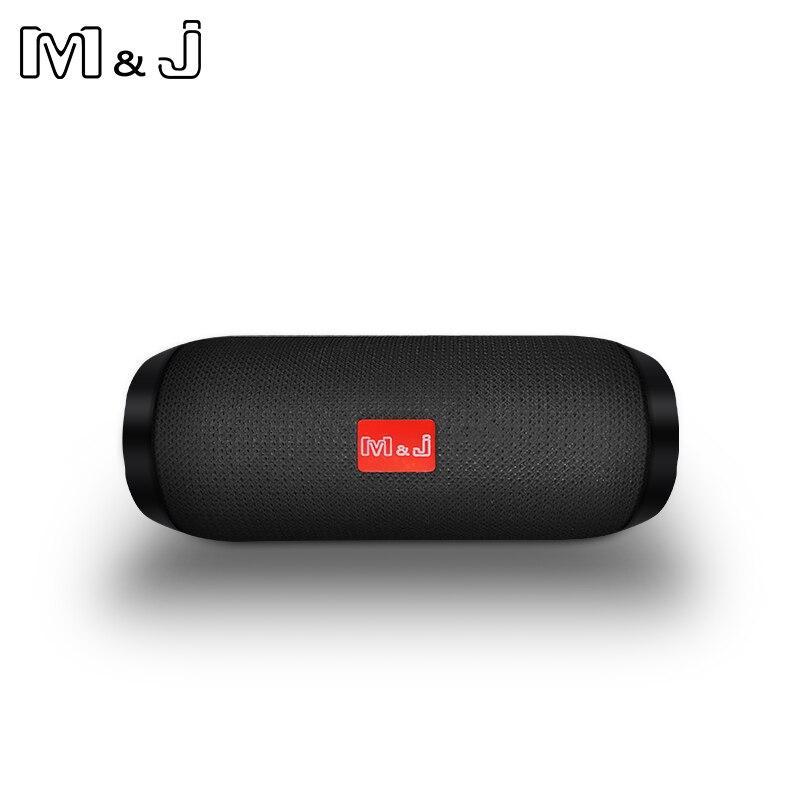 M&J Tg117 Bluetooth Speaker Outdoor Mini Soundbar Waterproof Portable Wireless Column Loudspeaker With Tf Fm Usb Aux For Xiaomi