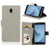 For Samsung Galaxy J3 J5 J7 2017 / J3 J5 J7 Pro Case Vintage Matte Wallet Flip Phone Bag For Cover Samsung J3 J5 J7 2017 Cases