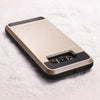 Znp Armor Slide Card Holder Phone Case For Samsung Galaxy S9 S8 Plus S7 S6 Edge Full Cover For Samsung Note 9 8 A3 A5 A7 Cases