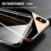 Hd Transparent Glass Phone Case For Iphone X Xs Max Xr Full Clear 9H Tempered Glass Phone Cases For Iphone Xr Xs Max Cover Coque