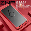 Znp Luxury 360 Full Degree Cover Phone Case For Samsung S7 Note 8 S7 Edge S9 Case For Samsung Galaxy S9 S8 Plus Shockproof Case