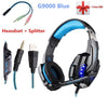 Kotion Each G2000 G9000 Gaming Headphones Gamer Earphone Stereo Deep Bass Wired Headset With Mic Led Light For Pc Ps4 X-Box