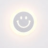 Creative Led Smile Face Wall Lamp Simple Kids Cartoon Bed Room Light Ultra-Thin Acrylic Porch Aisle Lanterns Passage Luminaire