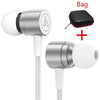 Simvict Brand Stereo Earphone Noise Isolating Headphone Headset With Microphone For Mobile Phone For Android Xiaomi Ear Phones