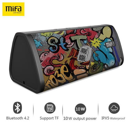 Mifa Portable Bluetooth speaker Portable Wireless Loudspeaker Surround Sound System 10W stereo Music Waterproof Outdoor Speaker