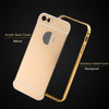 Luxury Aluminum For Iphone 5 5S Se Phone Case Metal Frame Acrylic Pc Mirror Shockproof Back Cover For Iphone On 4 4S 5 5S Cases