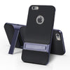 Hybrid Tpu+Pc Phone Case For Apple Iphone 7 Plus 6 6S Plus Xs Max Xr Hard Frame Cover With Bracket Holder For Iphone 7 Plus Capa