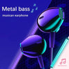 Loppo Hd4 Professional In-Ear Earphones Metal Bass Hifi Music Earphone With Mic For Xiaomi Iphone 5 6 Se Wired Earphone