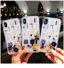 Quicksand Capinha For Iphone X 7 8 Plus Xs Max Xr Hard Plastic Case For Iphone X 6 6S Plus Dynamic Liquid Capa Ipone Shell Coque