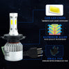 Turbo H1 Led Car Headlight H4 High/Low Beam Led Bulbs Cob Chips H3 H7 H8 H9 H11 H13 Hb3 Hb4 H27 Led Fog Light 6500K 72W 8000Lm