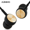 Azimiyo Dj2 Bass Sound Earphone In-Ear Sport Earphones With Mic For Phone Xiaomi Iphone 6 Earbuds Fone De Ouvido Auriculares Mp3