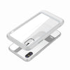 For Iphone 8 7 Plus Case, Clear Scratch Resistant Transparent Back Cover For Apple Iphone X With Tpu Rubber Shock Bumper
