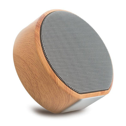 Wood Grain Wireless Bluetooth Speaker Portable Mini Subwoofer Audio Gift Stereo Loudspeaker Sound System Support TF AUX USB A60