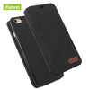 Luxury Silk Fabric Leather Wallet Case For Iphone 6 6S 7 8 Plus Iphone X Cover Book Stand Card Holder Flip Coque Funda Business