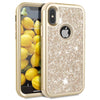 Luxury Hard Case For Iphone Xr Xs X Max Case Glitter Bling Crystal Pc Cover For Iphone 7 6 6S 8 Plus Case Silicone Cute Girls