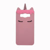 For Samsung J7 2016 Case Silicone 3D Cartoon Soft Phone Cover For Samsung Galaxy J7 2016 J710 J710F Cute Unicorn Cat Funda Coque
