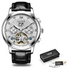 New Lige Men Watches Male Top Brand Luxury Automatic Mechanical Watch Men Waterproof Full Steel Business Watch Relogio Masculino