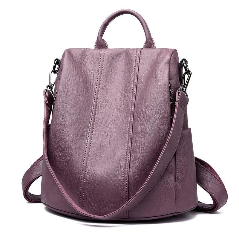 Fashion Simple Backpack Female Waterproof Backpacks For Women Large Capacity School Bags For Girls Brand Anti-Theft Travel Bag