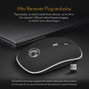 Imice Silent Wireless Mouse Ultra Quiet Mice 2.4G Ergonomic Mouse Noiseless Button With Usb Receiver Computer Mice For Pc Laptop