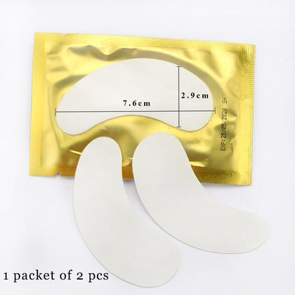 10/20 Pairs Eyelash Extension Patches Under Eye Pads For Grafting Eyelashes Paper Eye Gel Sticker Wraps Lash Patch Makeup Tool