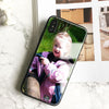 Diy Image Customized Picture Custom Made Silicone Tempered Glass Phone Case Cover For Apple Iphone 6 6S 7 8 Plus X Xr Xs Max