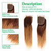 Ombre 2/3/4 Bundles Bundles With Closure Brazilian Straight Human Hair Bundles With Closure T4/30 Remy Hair Weave Extensions