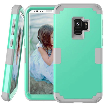 360 Shockproof full Protect Cover Hybrid TPU+Rubber Hard Rugged Armor Rose Gold Phone Case For Galaxy S9 S8 Plus Note 8 9