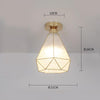 Ceiling Lights Minimalist Retro Ceiling Lamp Glass E27 Industrial Decor  Lamps For Living Room Home Lighting Lustre Luminaria