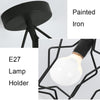 Led Ceiling Lights Modern Ceiling Lamp Vintage Plafondlamp Cage Plafonnier For Living Room Industrial Decor Suspension Luminaire