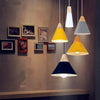 Pendant Lights Lustres Abajur Pendant Lamp Luminaire Hanglamp Colorful Aluminum Lamp Shade For Home Lighting Dining Room Lampsha