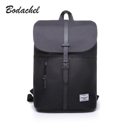 Bodachel Women Backpack Oxford Simple Design 14'' Notebook Backpacks Waterproof High Quality Bucket Backpack sac a dos rugzak