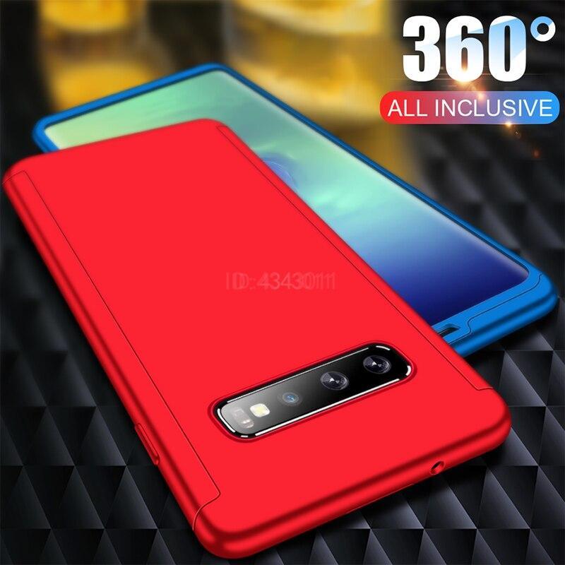 Flanagan 360 Full Cover Phone Case For Samsung Galaxy A6 A8 Plus A7 A9 2018 Cover For Galaxy S10 Plus S10E M10 M20 A30 A50 Case