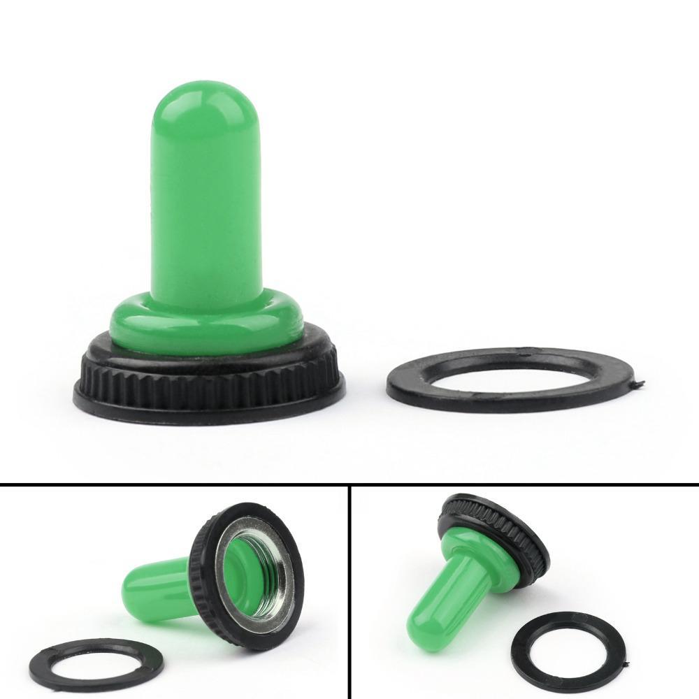 Areyourshop Auto Car Toggle Switch Boot 12Mm Rubber Waterproof Cover Cap T700-1 New Arrival 1/4Pcs Covers