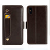 Ckhb Real Genuine Leather Wallet Style Phone Case For Iphone 8 7 Plus 6S Plus Cell Phone Card Holder Flip Cover Cases Newest