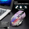 Rechargeable X8 Wireless Gaming Mouse 2400Dpi Silent Noiseless Led Backlit Usb Optical Ergonomic Gaming Mice Mute 90214