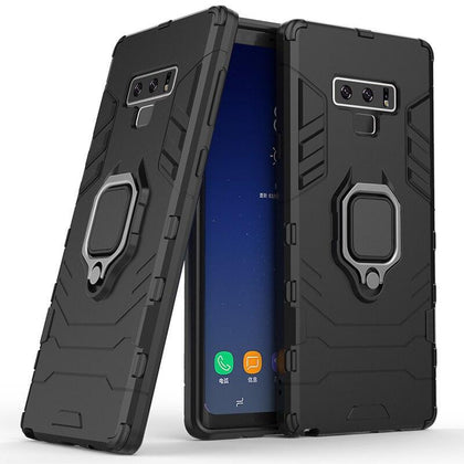 ZNP Shockproof Stand Phone Case For Samsung Galaxy Note 9 With Holder Ring Armor Case For Samsung A5 A7 A8 Plus J4 J6 2018 Cover