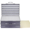 Aidetek 3 Empty Enclosures Surface Mount Resistor Capacitor Organizer 1206 0805 0603 Plastic Part Box Labels Smd Storage3Boxall