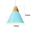 Pendant Lights Lustres Abajur Pendant Lamp Luminaire Hanglamp Colorful Aluminum Lamp Shade For Home Lighting Dining Room Lampsha