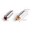 Areyourshop 1Pair Earphone Diy Pin Connector Plug For Mmcx Ue900 Se535 Se215 Barb Silver Black Hot Sale Plug Jack