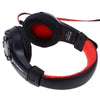 Lupuss G1 Wired Headphones With Microphone Adjustable Over Ear Gaming Headsets Earphones Low Bass Stereo For Pc