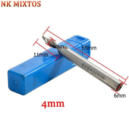 NK MIXTOS 2 Flutes HSS-AL Spiral Engraving Bits Milling Cutter, CNC Wood Router Bit, End Mills, Carving Tools Machine