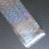 Fashion Clear Nail Transfer Film Holo Irregular Triangle Pattern Holographic Nail Foil Sticker 100Cm Sk020