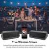 Bluetooth Speaker Waterproof Portable Column Wireless Stereo Music Box Solar Power Bank Boombox Mp3 Loudspeaker Outdoor Speakers