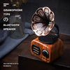 Retro Wood Portable Mini Bluetooth Speaker Wireless Loudspeaker Outdoor Speaker Sound System Tf Fm Radio Music Subwoofer Q8