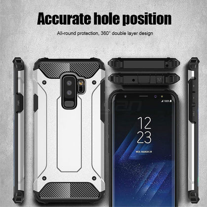 Shockproof Protection Phone Case For Samsung Galaxy S10 S9 S8 Plus Note 8 9 Full Cover Armor Cases For Samsung S7 Edge S10E