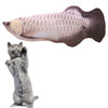 3D Chewing cat toy catnip stuffed fish playing toy