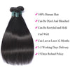 Peruvian Straight Hair Bundles With Frontal Closure Non Remy Human Hair Bundles With Frontal 13X4 Lace Frontal With Bundles