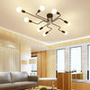 Iron Pendant Light Led Industrial Lamp Modern Spider Pendant Lamp Black Loft Hanglamp Industrieel Living Room Luminaire Suspendu